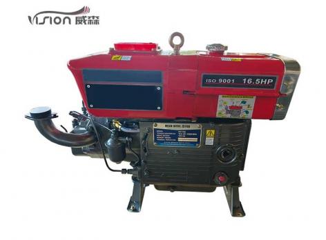 Single cylinder ZS1110 18HP 13.23Kw horizontal 4-stroke water colled diesel engine